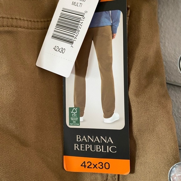 Banana Republic | BNWT flat front pants 42 x 30 - Picture 3 of 8